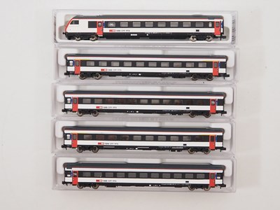 Lot 54 - FLEISCHMANN - N gauge Swiss outline EW-IV...
