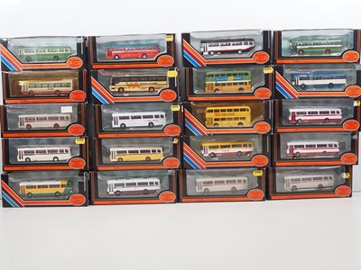 Lot 80 - EFE 1:76 scale buses and coaches in various...