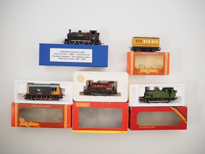 Lot 97 - HORNBY OO gauge small steam and diesel locos...