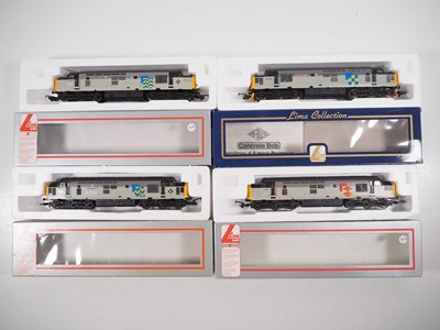 Lot 118 - A group of LIMA OO gauge class 37 diesel...