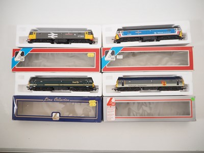 Lot 120 - A group of LIMA OO gauge class 47 diesel...