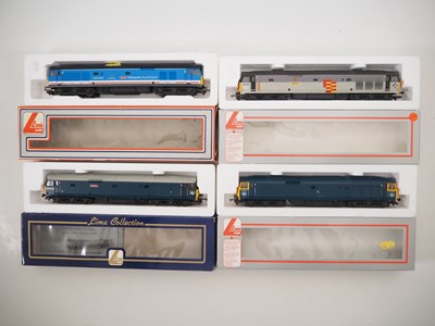 Lot 121 - A group of LIMA OO gauge class 50 diesel...