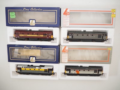 Lot 124 - A group of LIMA OO gauge class 33 diesel...