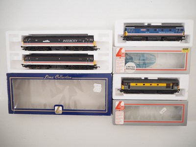 Lot 130 - A group of LIMA OO gauge diesel locomotives...