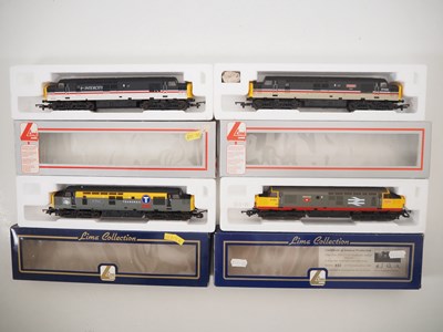 Lot 141 - A group of LIMA OO gauge class 37 diesel...