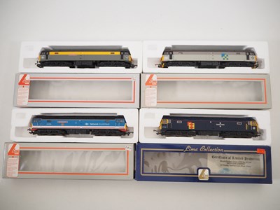 Lot 142 - A group of LIMA OO gauge class 47 diesel...
