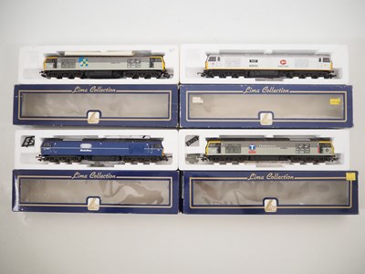 Lot 152 - A group of LIMA OO gauge class 60 diesel...