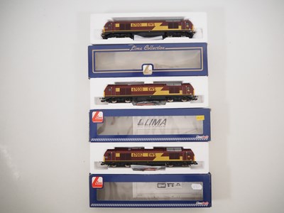 Lot 156 - A group of LIMA OO gauge class 67 diesel...
