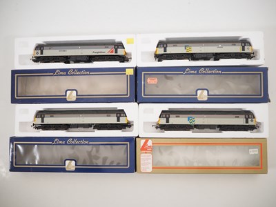 Lot 158 - A group of LIMA OO gauge class 47 diesel...