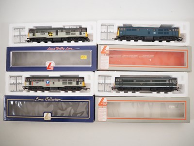 Lot 160 - A group of LIMA OO gauge class 31 diesel...