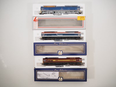 Lot 163 - A group of LIMA OO gauge class 59 diesel...