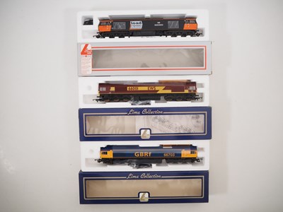 Lot 166 - A group of LIMA OO gauge diesel locomotives...