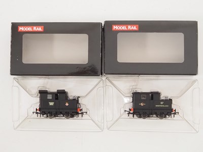 Lot 171 - A pair of MODEL RAIL OO gauge limited edition...