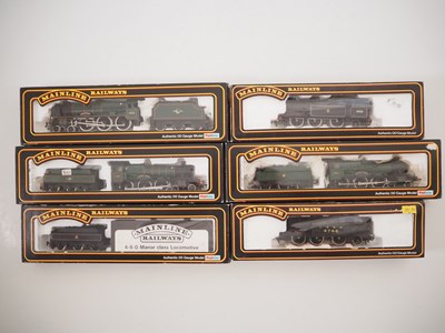 Lot 179 - A group of MAINLINE OO gauge steam locos in...