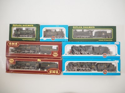 Lot 186 - A group OO gauge steam locos by AIRFIX and...