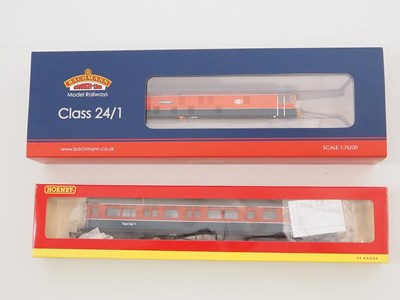 Lot 201 - A BACHMANN Class 24 diesel loco together with...