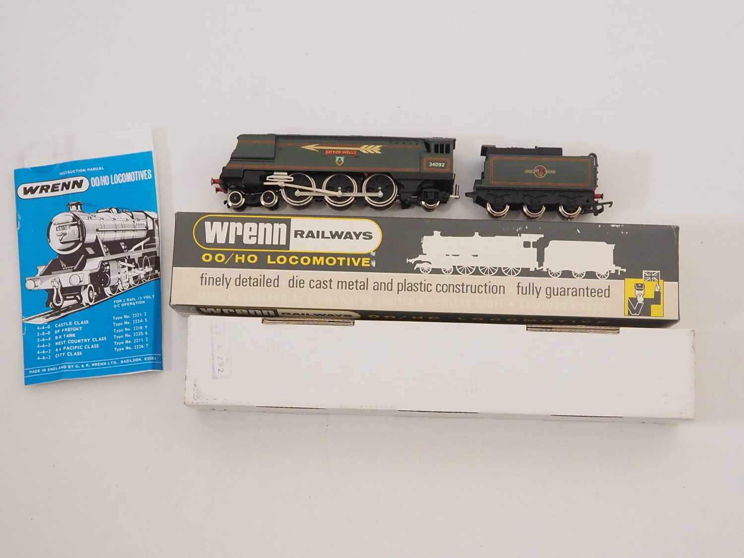 Lot A WRENN OO gauge W2266/A Bulleid West Country...