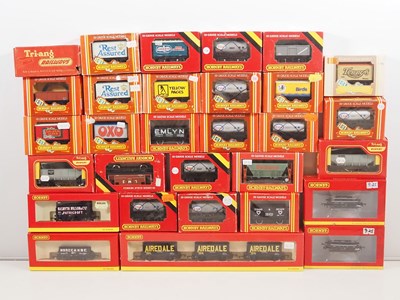 Lot 219 - A large quantity of HORNBY OO gauge freight...