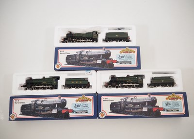 Lot 244 - A group of BACHMANN OO gauge Manor Class steam...