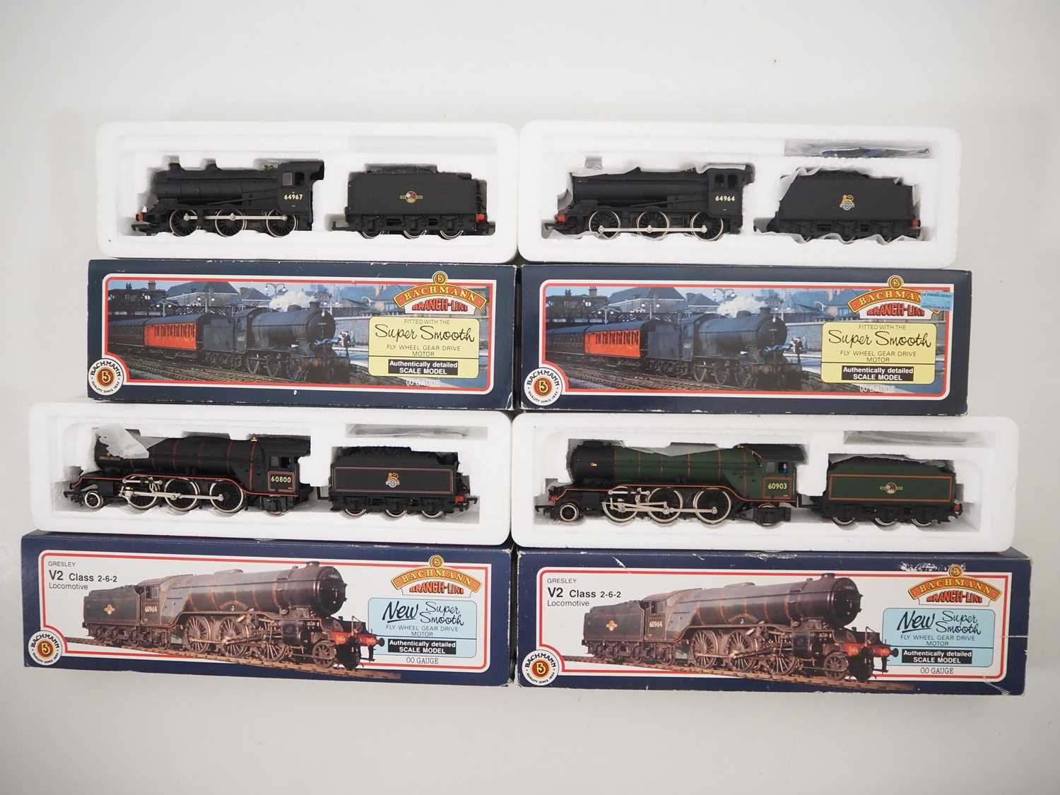 Lot 248 - A group of BACHMANN OO gauge steam locos...