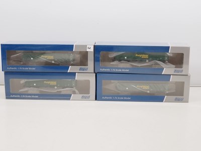 Lot 254 - A group of DAPOL OO gauge MJA bogie box van...