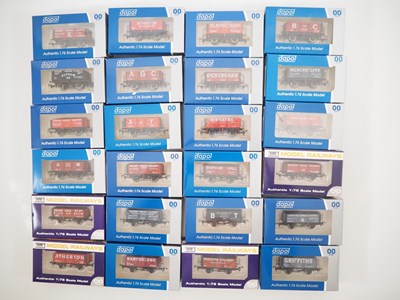 Lot 255 - A group of limited edition DAPOL OO gauge coal...
