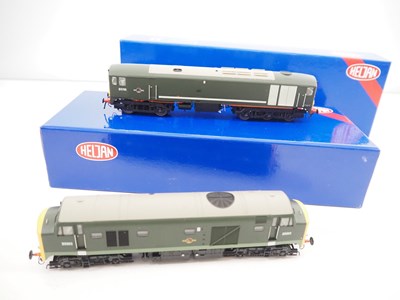 Lot 306 - A pair of HELJAN OO gauge diesel locos...
