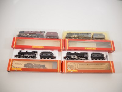Lot 307 - A group of HORNBY OO gauge steam locomotives...