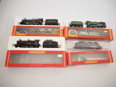 Lot 310 - A group of HORNBY OO gauge steam locomotives...