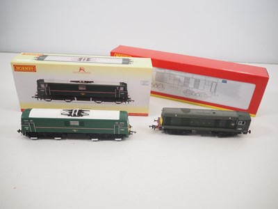 Lot 319 - A pair of HORNBY OO gauge locos comprising an...