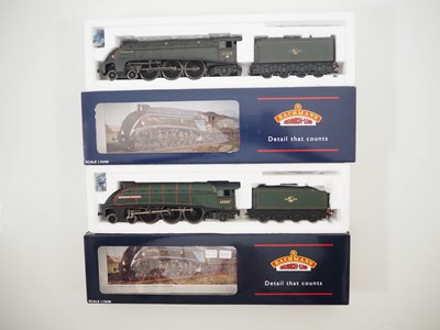 Lot 337 - A pair of BACHMANN OO gauge Class A4 steam...