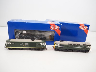 Lot 342 - A pair of HELJAN OO gauge diesel locos...