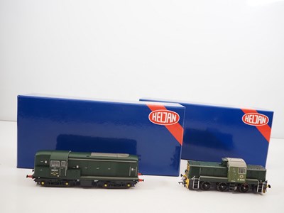 Lot 343 - A pair of HELJAN OO gauge diesel locos...