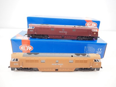 Lot 346 - A pair of HELJAN OO gauge class 52 'Western'...