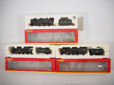 Lot 379 - A group of HORNBY OO gauge steam locos, all...