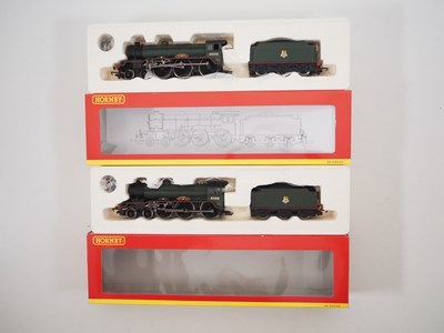Lot 382 - A pair of HORNBY OO gauge Class B17/4...