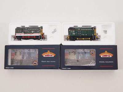 Lot 394 - A pair of BACHMANN OO gauge class 08 diesel...