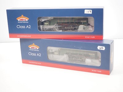 Lot 406 - A pair of BACHMANN OO gauge Class A2 steam...