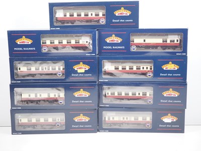 Lot 411 - A group of BACHMANN OO gauge Mk1 passenger...