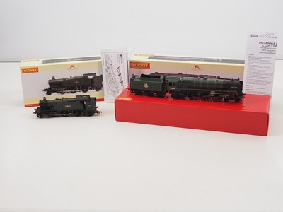 Lot 426 - A pair of HORNBY OO gauge steam locos...