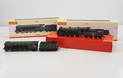 Lot 428 - A pair of HORNBY OO gauge steam locos...