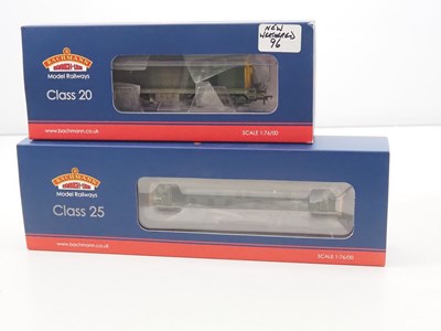 Lot 430 - A pair of BACHMANN OO gauge diesel locos, both...