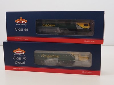 Lot 431 - A pair of BACHMANN OO gauge diesel locos,...