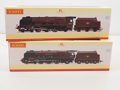 Lot 448 - A pair of HORNBY OO gauge Princess Coronation...