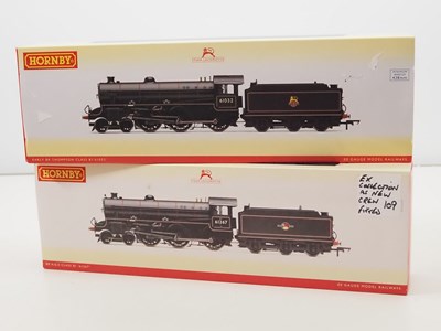 Lot 449 - A pair of HORNBY OO gauge class B1 steam...