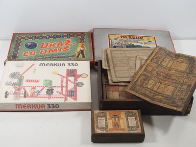 Lot 487 - A group of Eastern European vintage building...