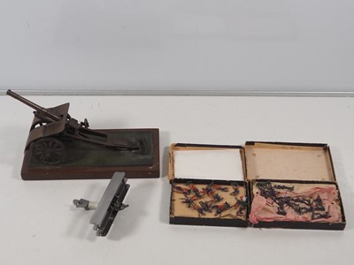 Lot 489 - A group of models comprising a desk model of a...