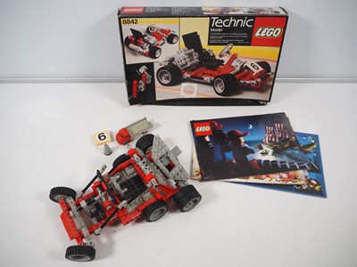 Lot 506 - A LEGO Technic 8842 vehicle set, currently...