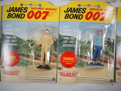 Lot A complete set of all ten carded James Bond...