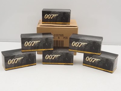 Lot 519 - CORGI trade box containing 6 x CC07505 James...